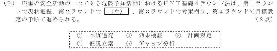 令和６年度 第１回 総合通信 技術及び理論 第10問(3)の試験問題原本画像